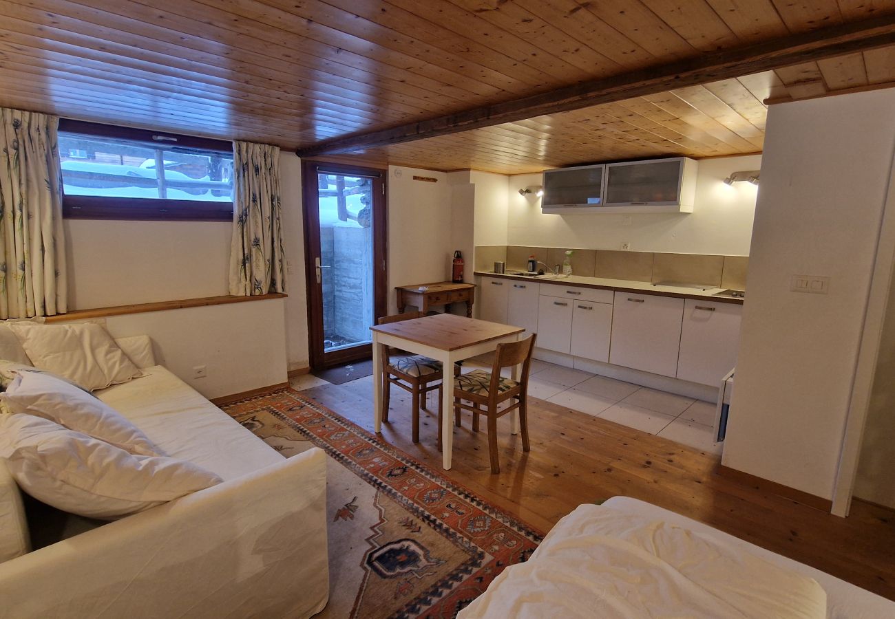 Studio à Les Haudères - Studio Berthé 11 -2 personnes - Spacieux | Les Hau