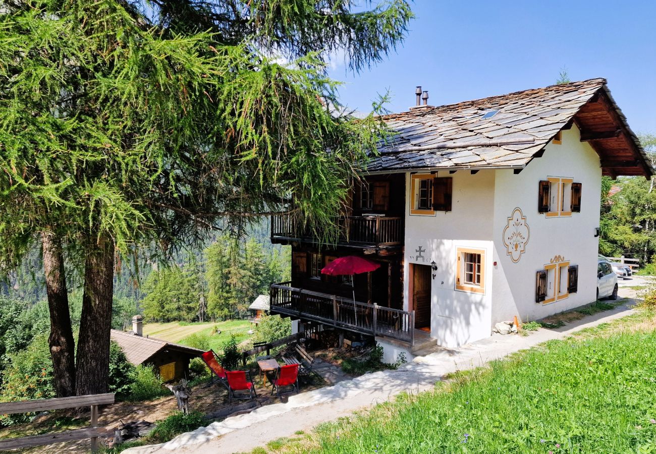 Chalet à La Sage - Chalet Les Mélèzes La Sage 10 pers