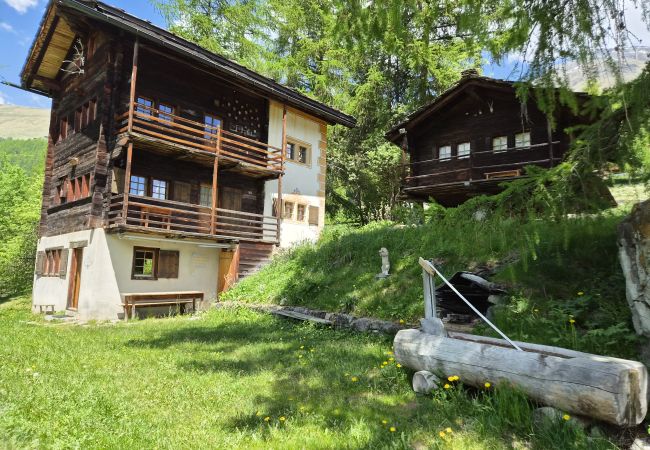 Chalet à La Sage - Chalet La Marmotte - 8 personnes